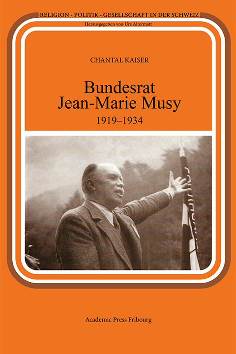 Bundesrat Jean-Marie Musy (1919-1934)