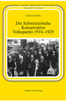 Die Schweizerische Konservative Volkspartei 1918-1929